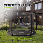 Trampoline VirtuFit Groundlevel 251 cm Inclus avec filets de sécurité