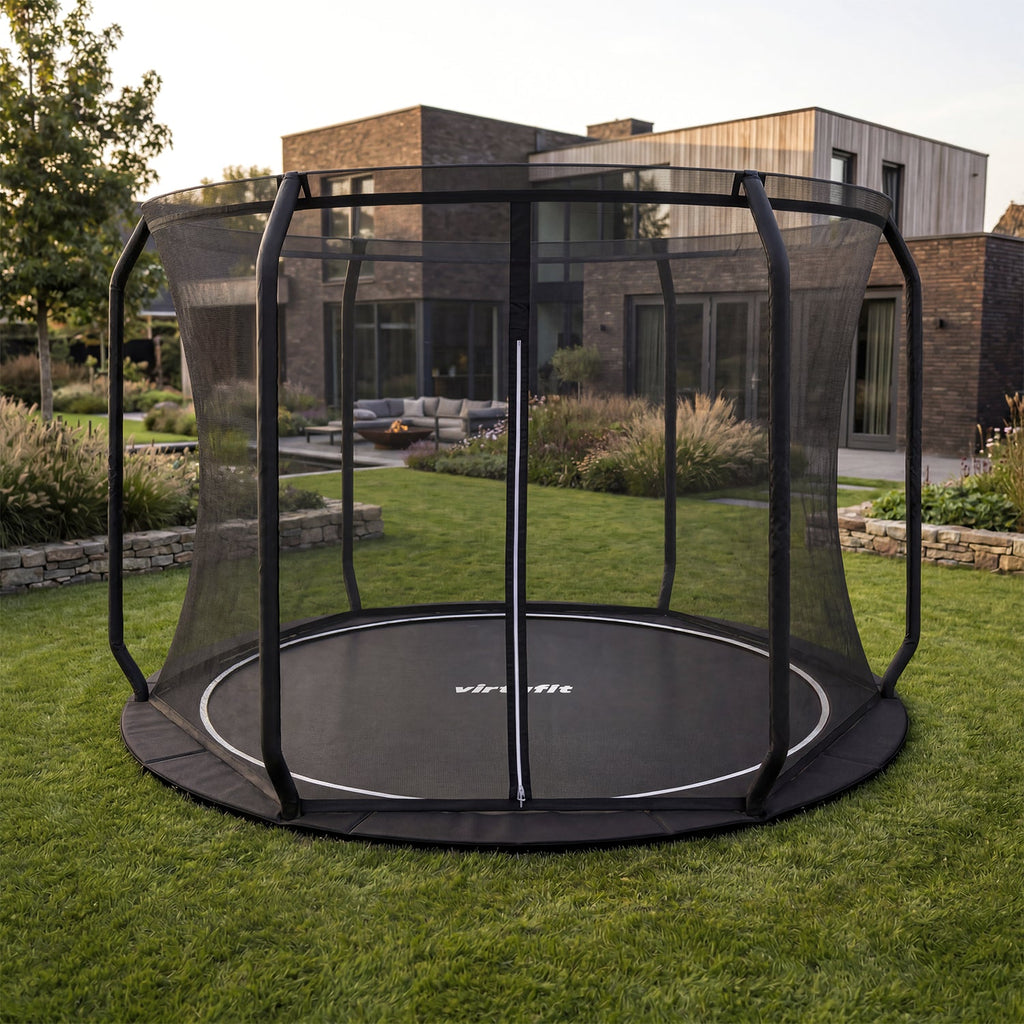 VirtuFit Filet de sécurité enterré/niveau du sol Trampoline 305 cm