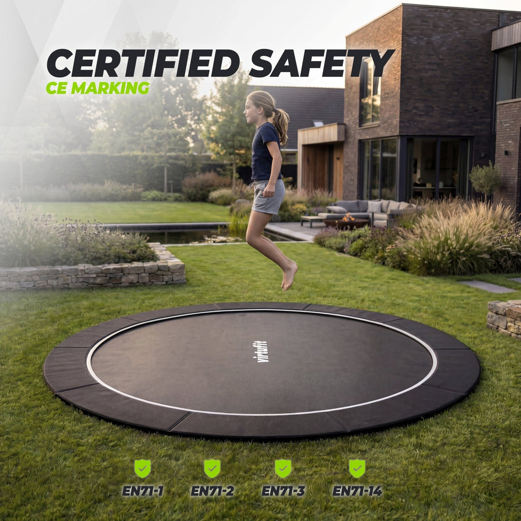 Trampoline VirtuFit Flatground 366 cm