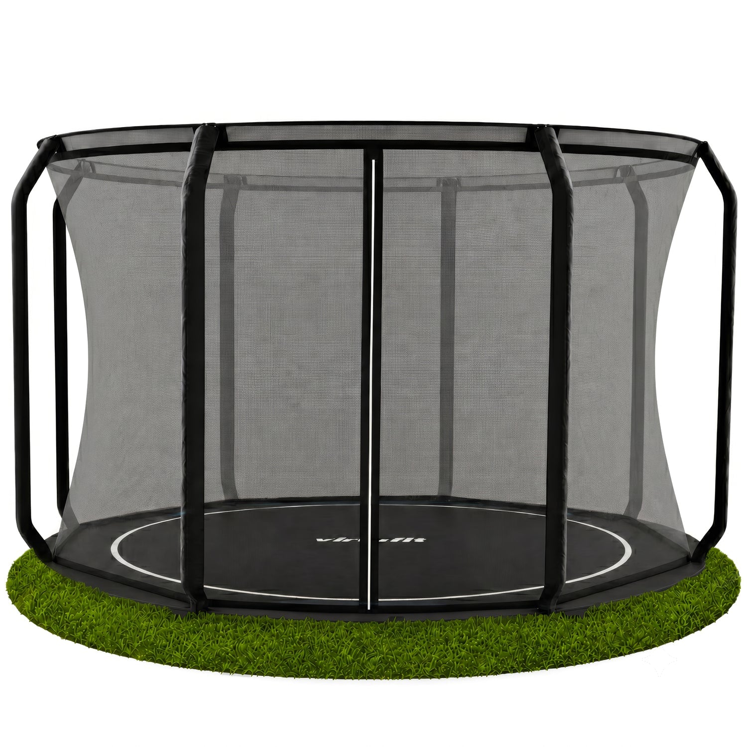 VirtuFit Flatground Trampoline 366 cm - inclusief veiligheidsnet