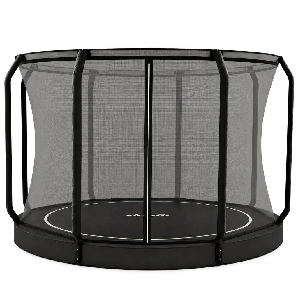 VirtuFit Flatground Trampoline 366 cm - inclusief veiligheidsnet