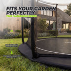 VirtuFit Flatground Trampoline 366 cm - inclusief veiligheidsnet