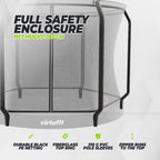 VirtuFit Filet de sécurité Inground/Groundlevel Trampoline 366 cm