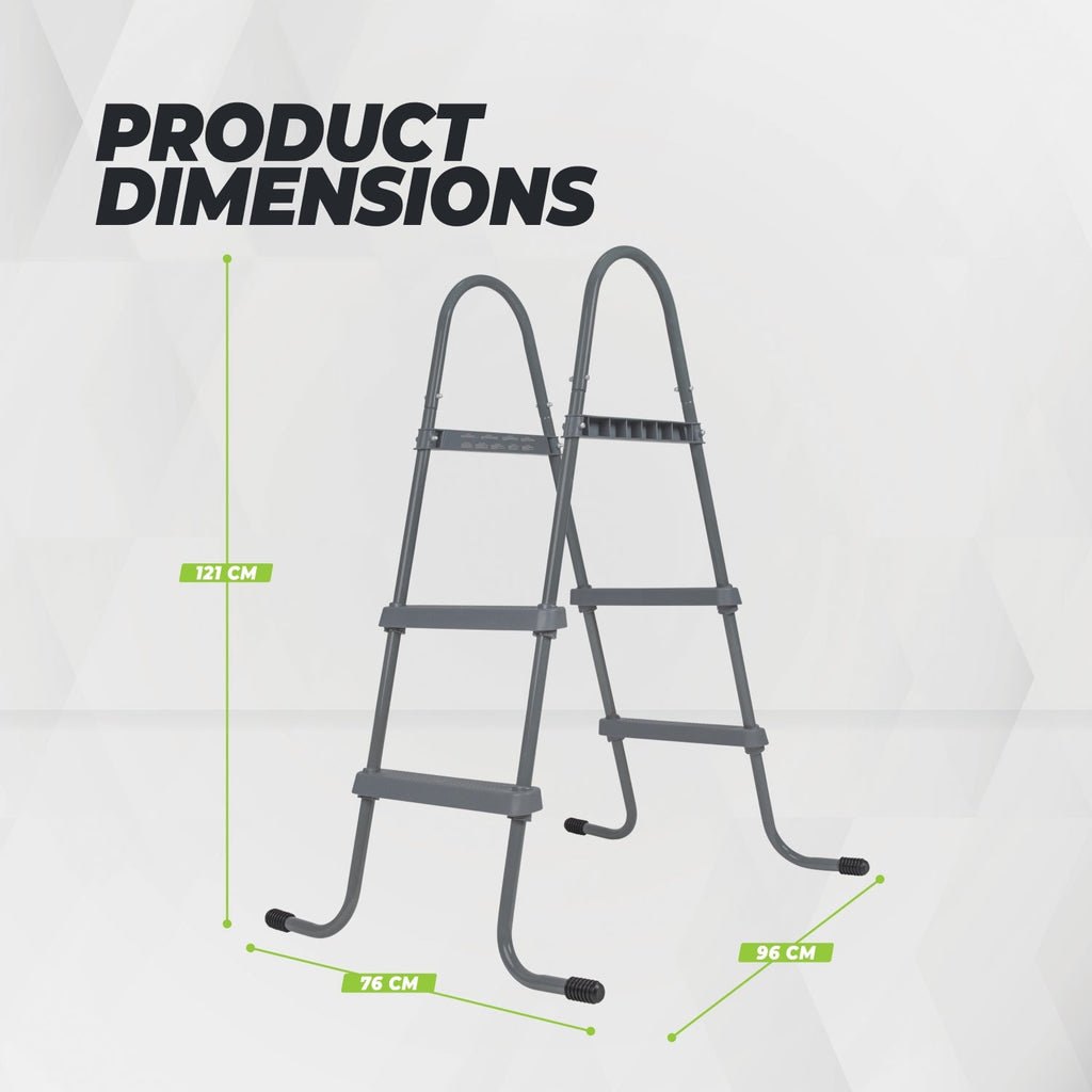 VirtuFit Zwembadtrap 84 cm - Universeel - Afbeelding 5