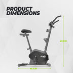 VirtuFit HTR100 Hometrainer - Voor lange gebruikers - 2026 model (HTR 1.0) - Afbeelding 9