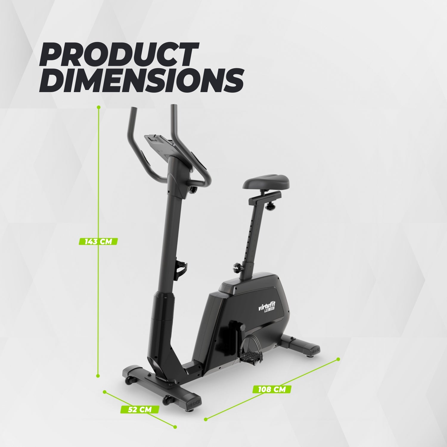 VirtuFit LEB200i Low Entry Bike - Hometrainer (LEB 1.2i)