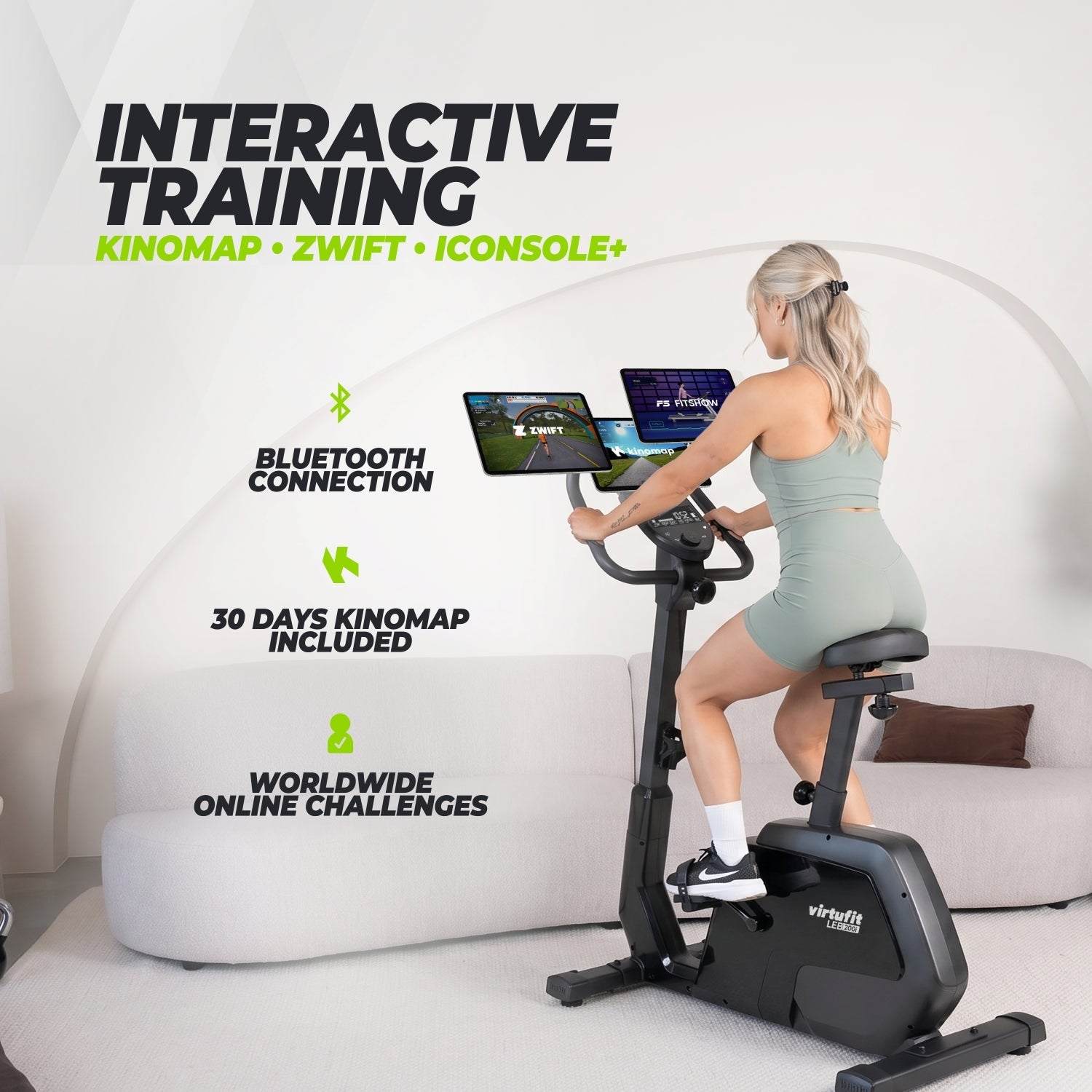 VirtuFit LEB200i Low Entry Bike - Hometrainer (LEB 1.2i)