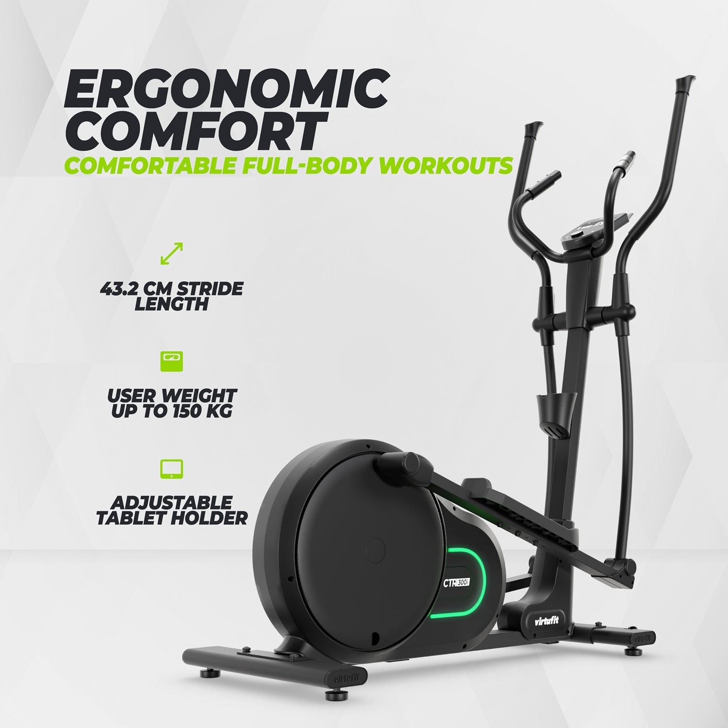 VirtuFit CTR300i Ergomètre Crosstrainer (Total Fit)