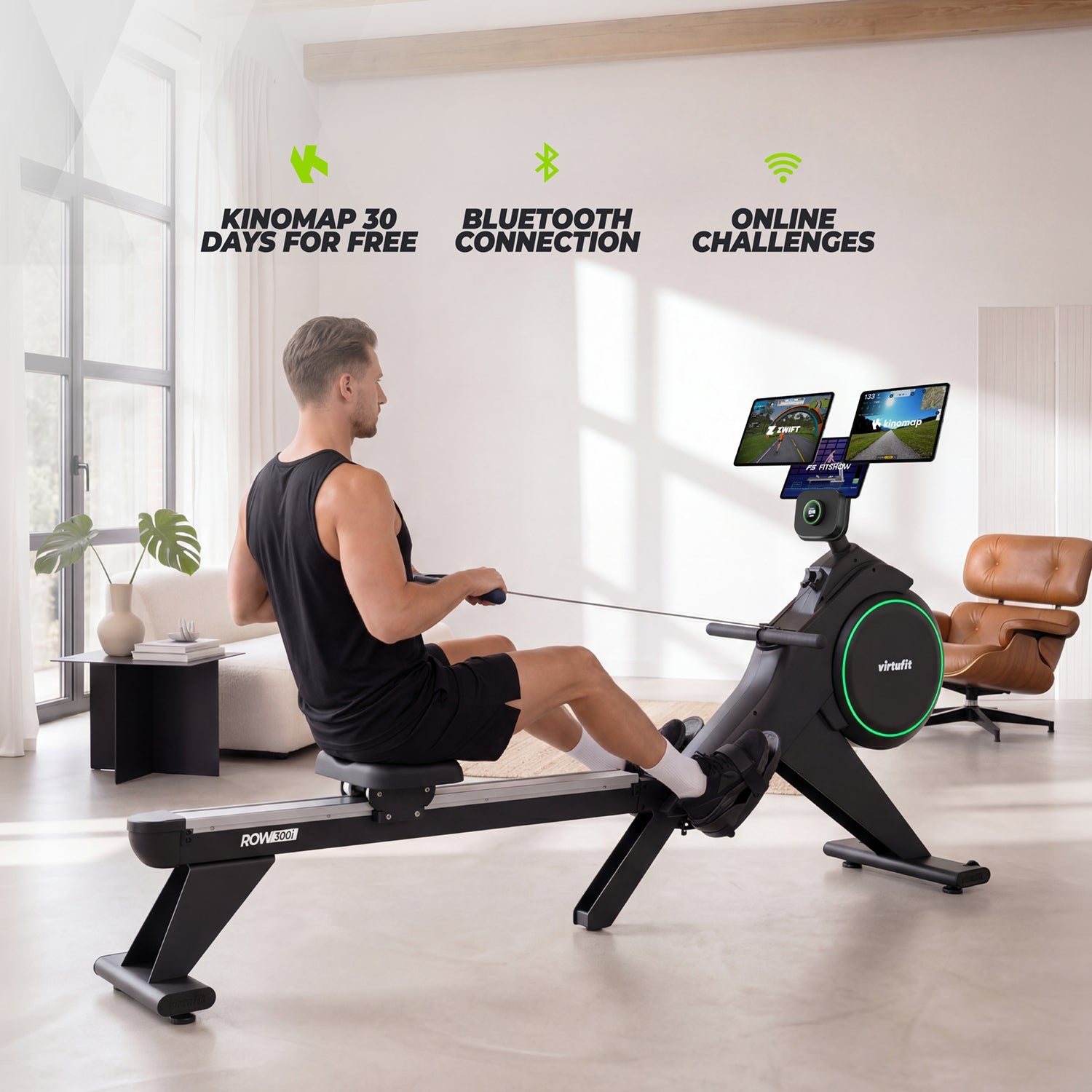 VirtuFit ROW300i rameur (Semi Pro) - Tweedekans