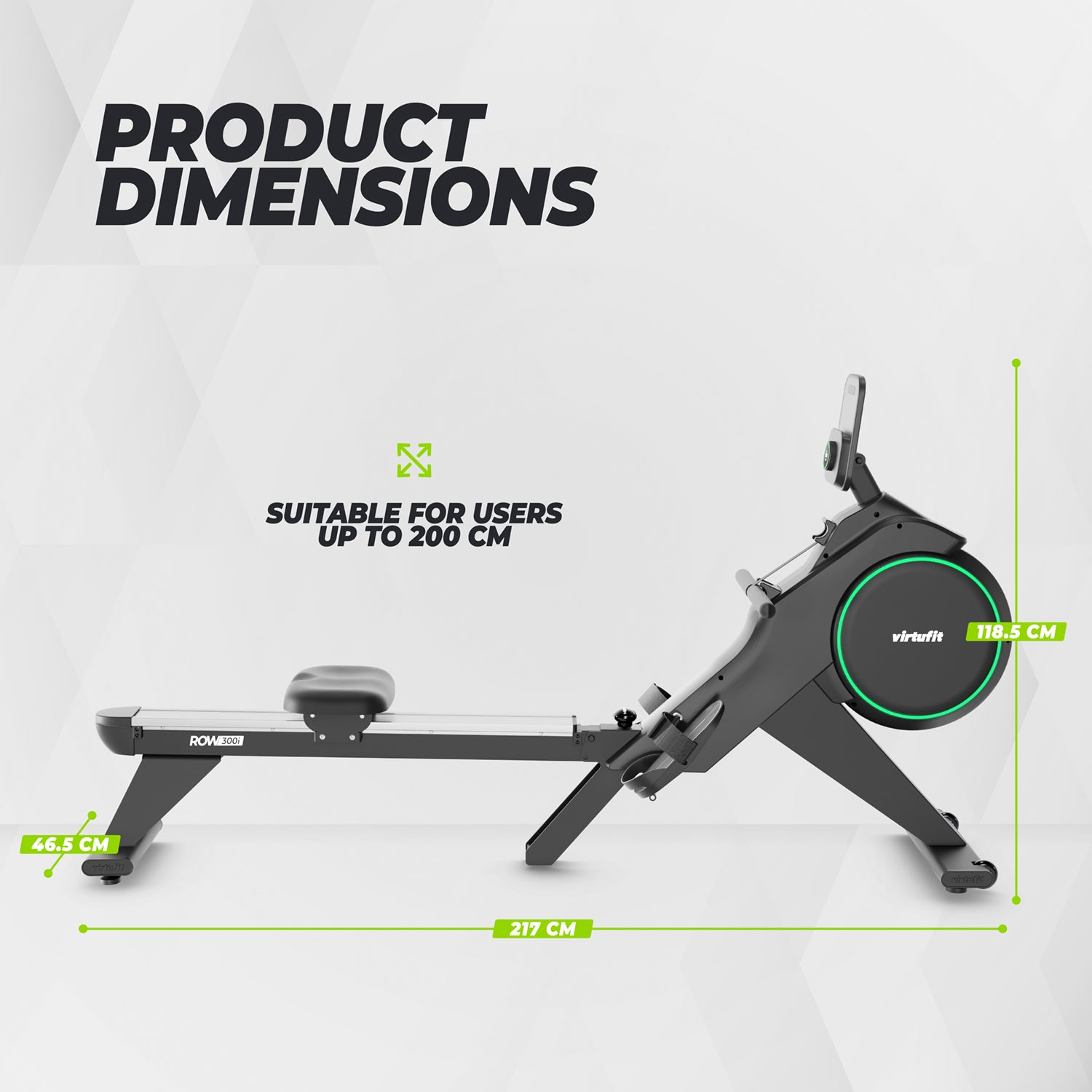 VirtuFit ROW300i rameur (Semi Pro) - Tweedekans