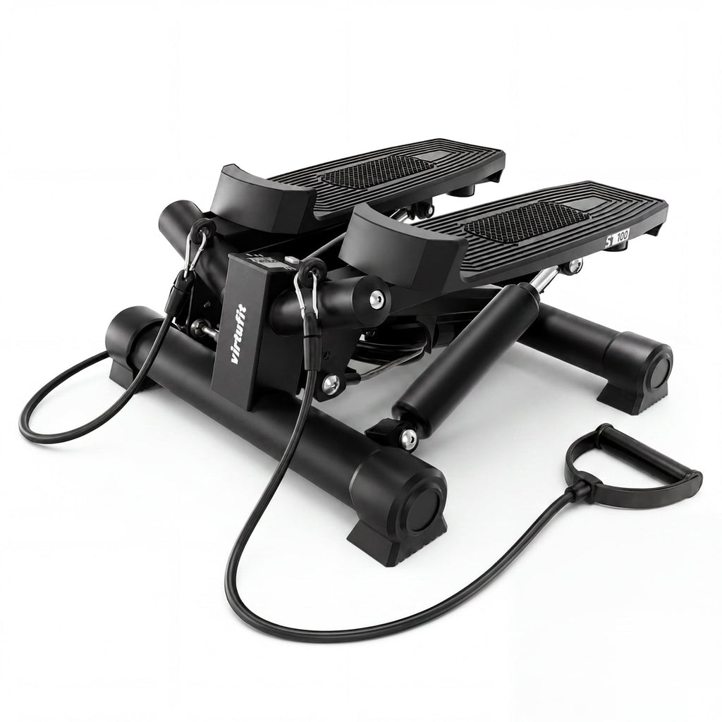 VirtuFit ST10 2-in-1 Side Stepper - avec ordinateur et câbles de résistance