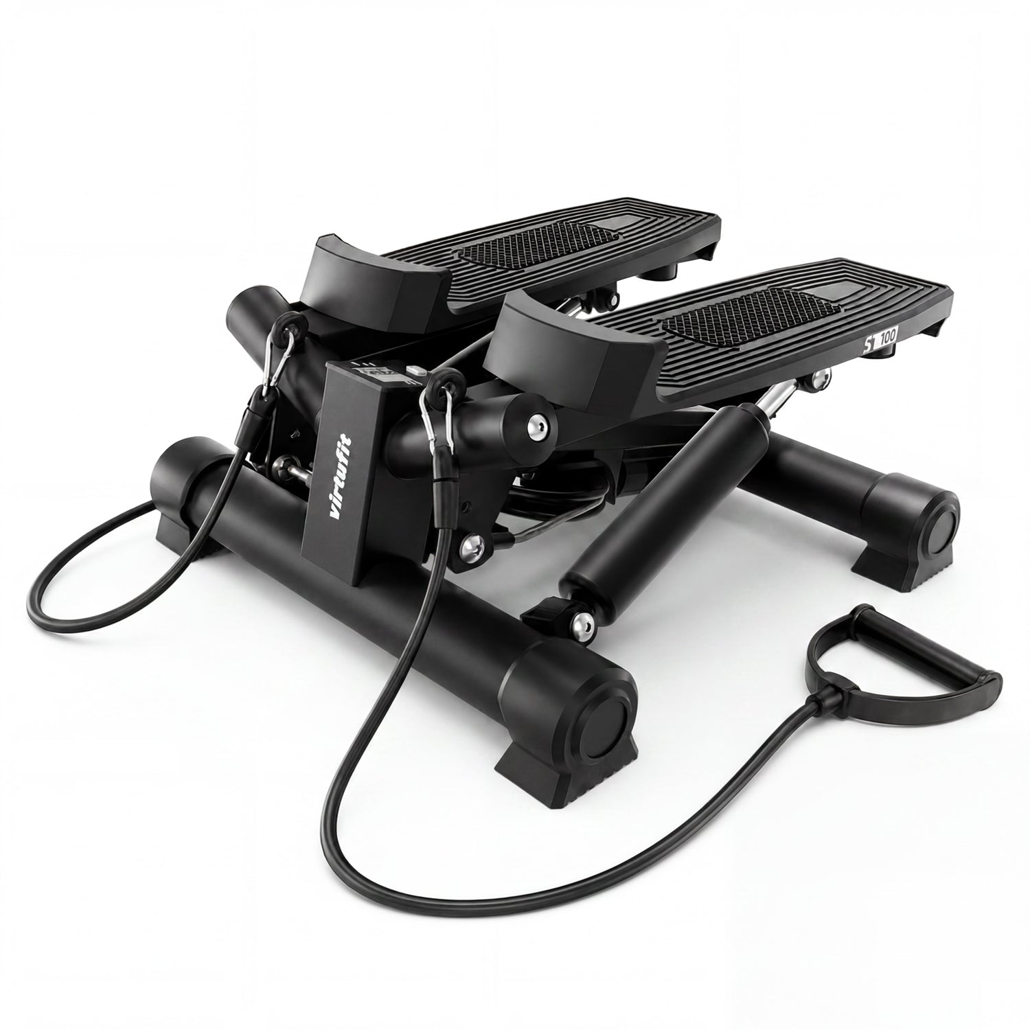 VirtuFit ST100 2-en-1 Side Stepper - avec ordinateur et câbles de résistance