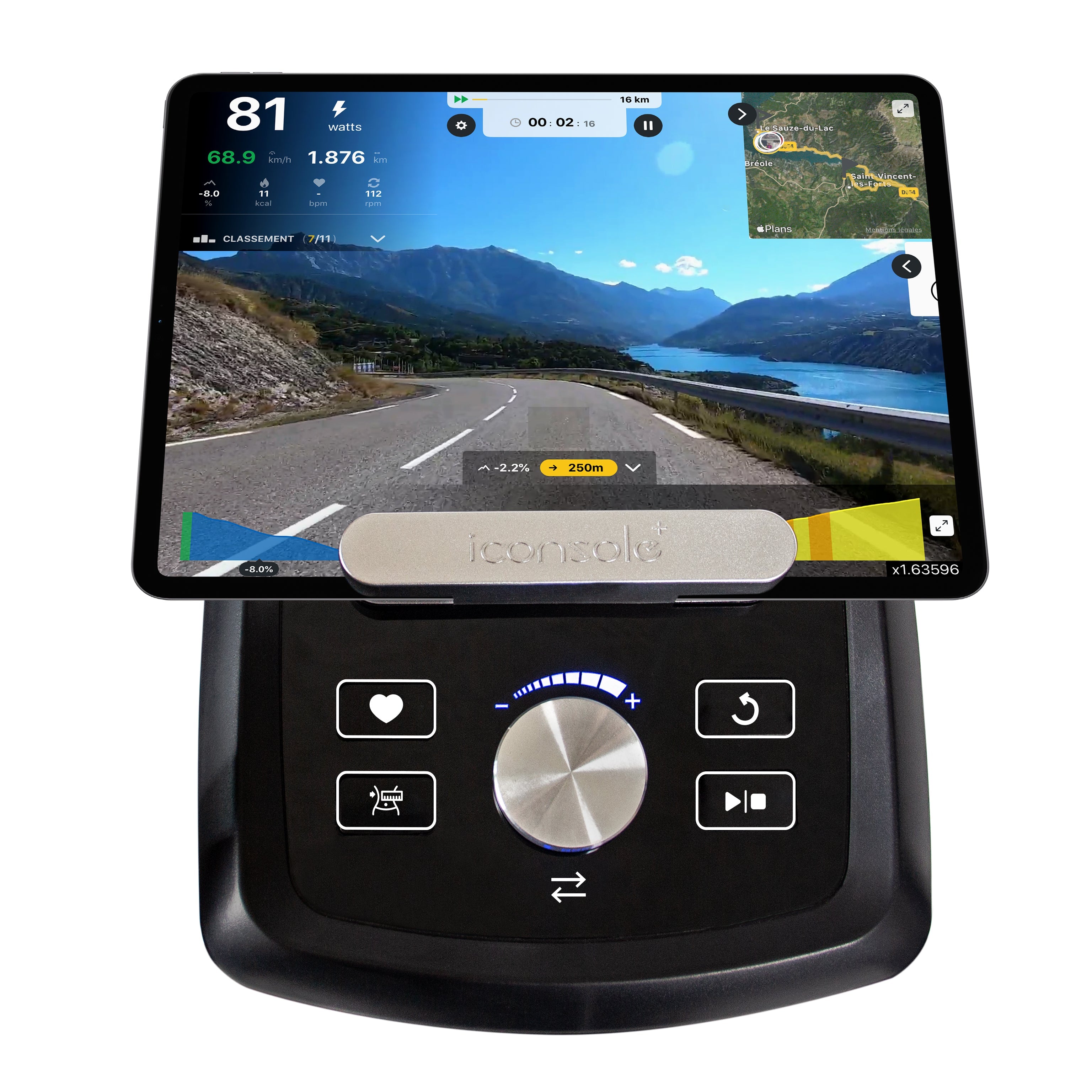 VirtuFit iConsole Total Fit Ergometer Crosstrainer