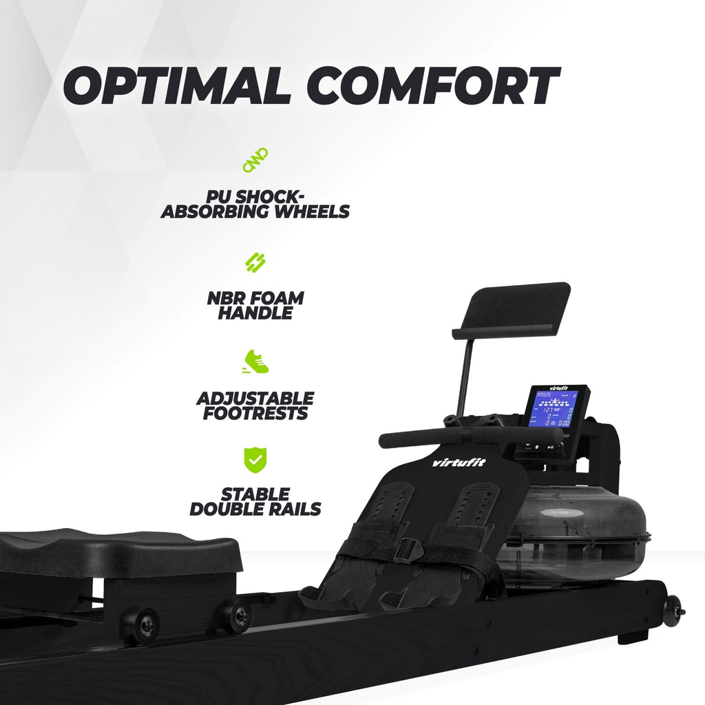 VirtuFit Elite Water Resistance Roeitrainer - Black Edition - Afbeelding 8