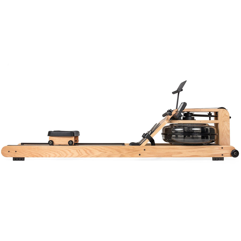 VirtuFit Elite Water Resistance Houten Roeitrainer - Hout/Oak - Aanzicht