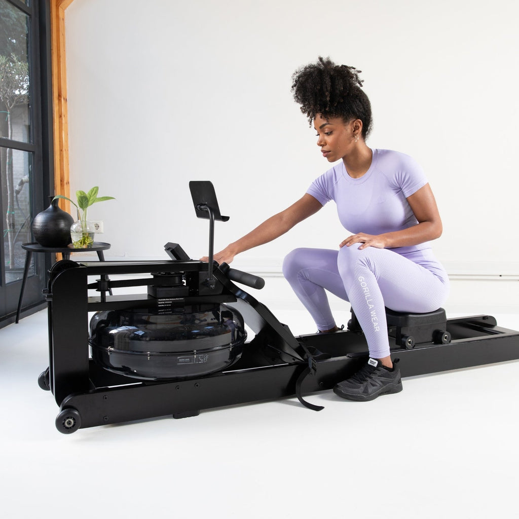 VirtuFit Elite Water Resistance Roeitrainer - Black Edition - Aanzicht