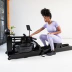VirtuFit Elite Water Resistance Roeitrainer - Black Edition - Aanzicht