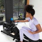 VirtuFit Elite Water Resistance Roeitrainer - Black Edition - Detail
