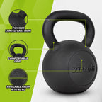 VirtuFit Kettlebell Pro - Kettle Bell - Gietijzer - 20 kg - Tweedekans