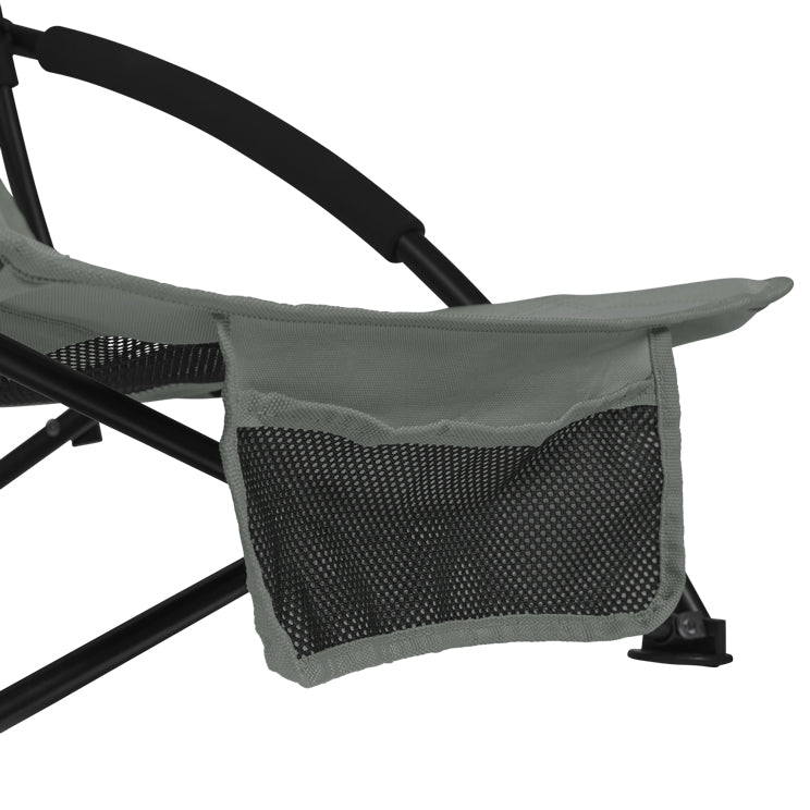 VirtuFit Chaise de Plage Pliable - Gris - Occasion