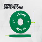 VirtuFit Olympic Fractional Plate - Disque d'haltérophilie - Plaque pare-chocs - 1 kg