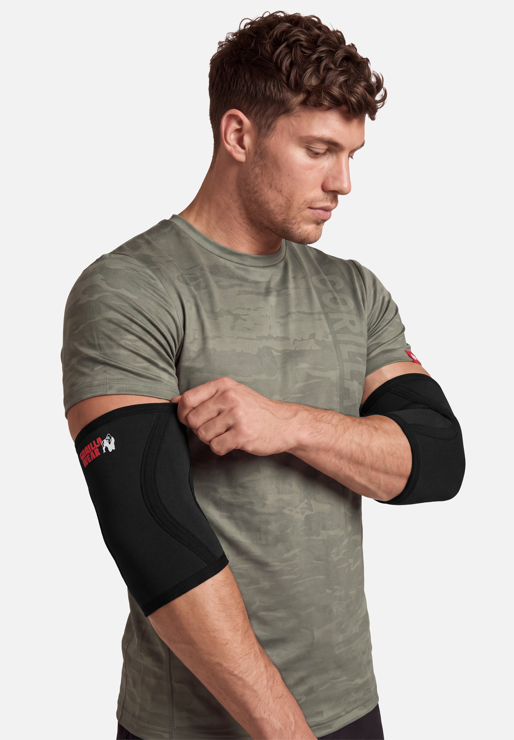 Gorilla Wear 3MM Premium Elbow Sleeves - Zwart
