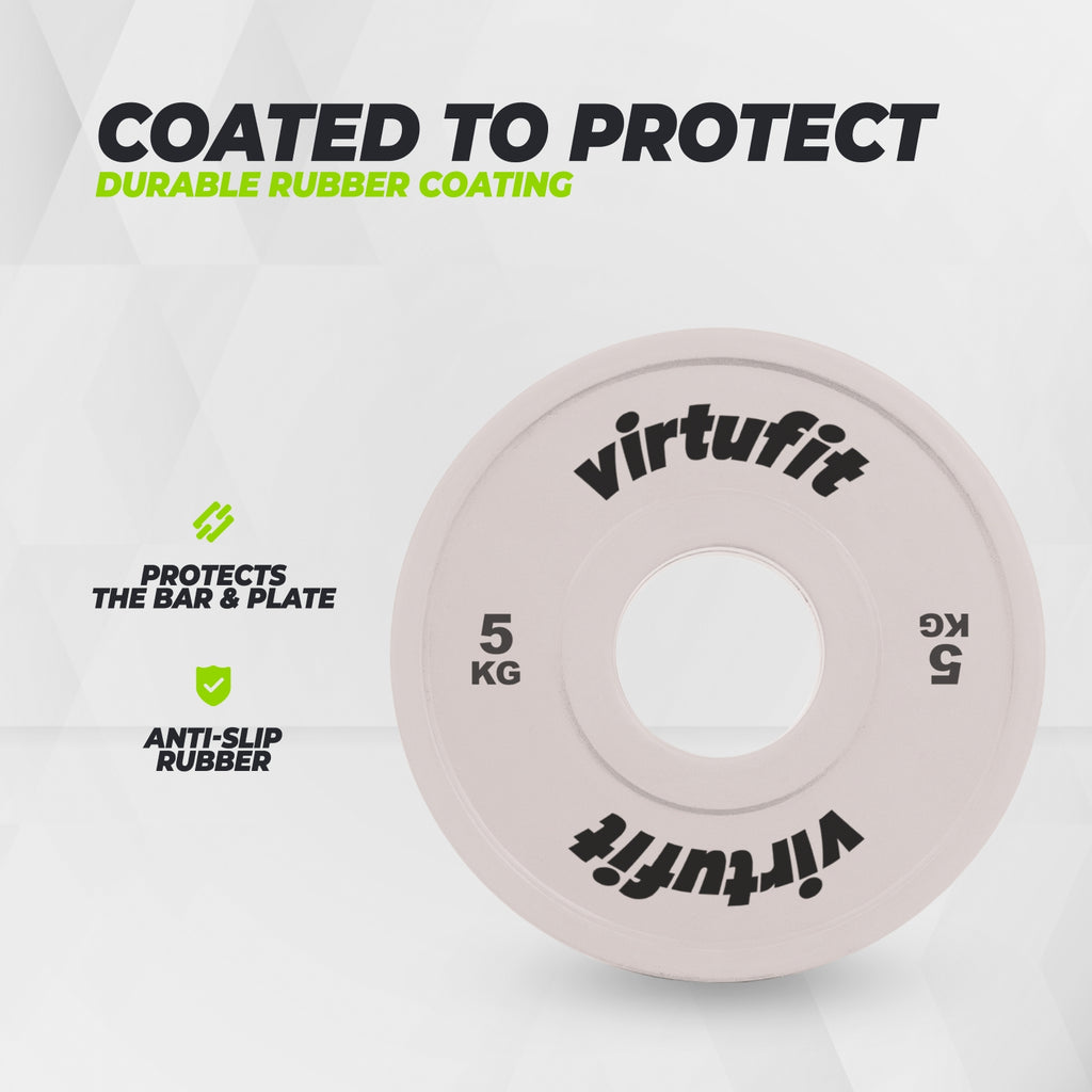 VirtuFit Olympische Fractional Plate - Halterschijf - Bumper Plate - 5 kg