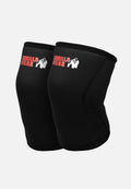 Gorilla Wear 7MM Premium Genouillères - Noir