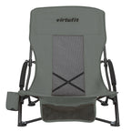 VirtuFit Chaise de Plage Pliable - Gris - Occasion
