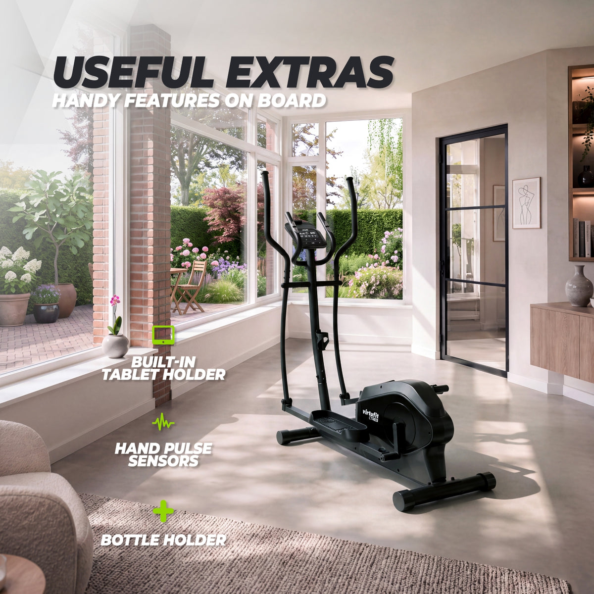 VirtuFit CTR150 Crosstrainer met Tablethouder