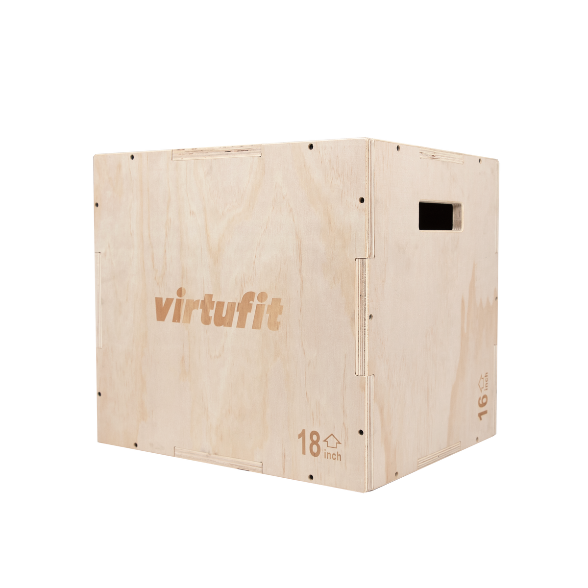 VirtuFit Houten Plyo Box 3-in-1 - Klein - 40 x 45 x 50 cm