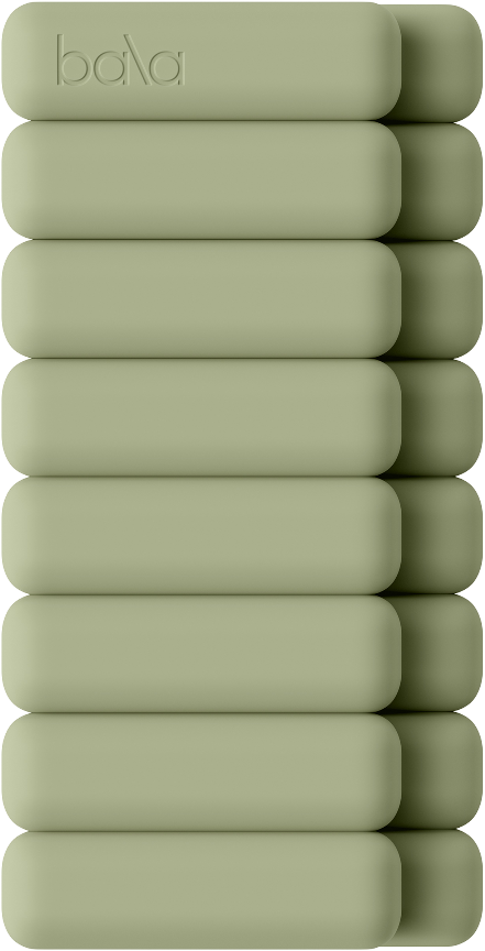 Bala Bangles Enkel- en Polsgewicht - Sage/Groen