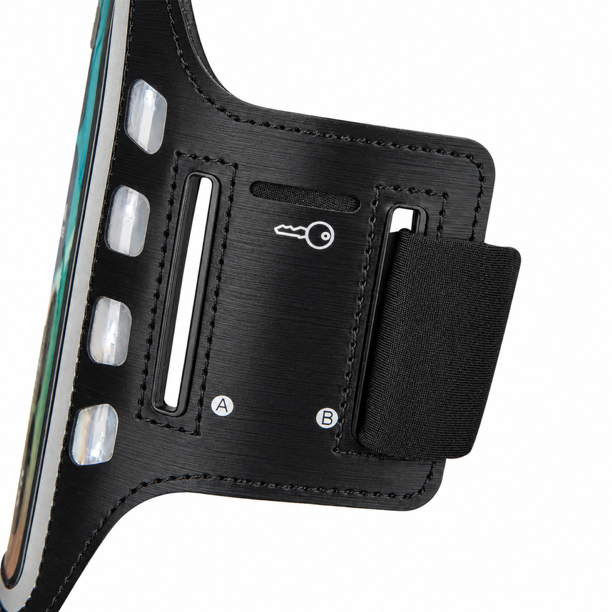 VirtuFit Hardloop Telefoon Armband Pro met LED - Set van 2