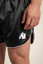Gorilla Wear Tacoma Fighting Shorts - Noir/Blanc