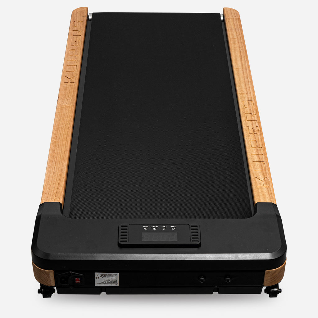 Kuipers K1 Tapis de Marche - Walkingpad de bureau - Bois/Noir - Tweedekans