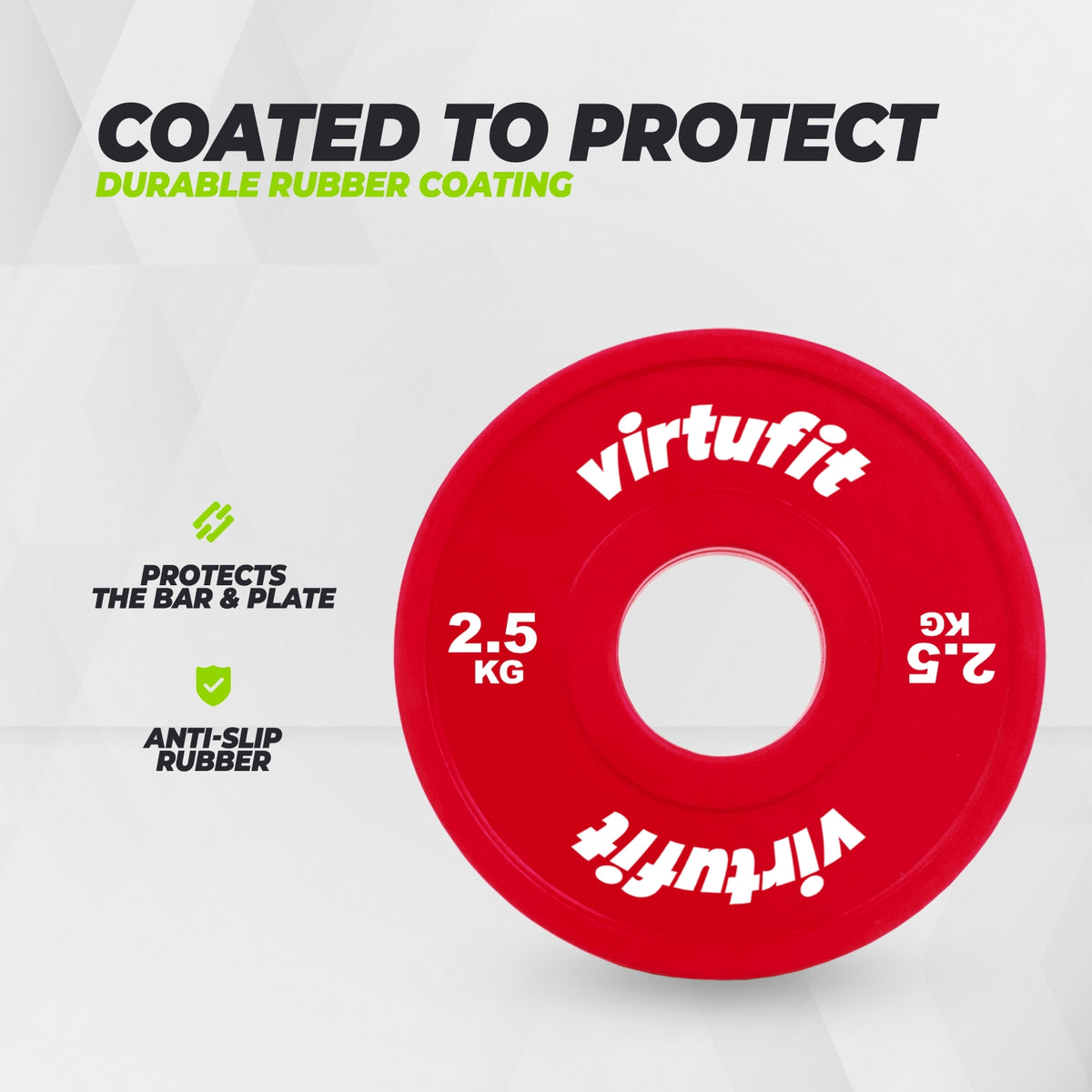 VirtuFit Olympic Fractional Plate - Disque d'haltérophilie - Plaque d'appui - 2.5 kg