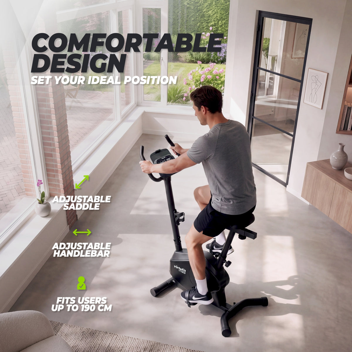 VirtuFit HTR150 Home trainer - Pour les utilisateurs grands