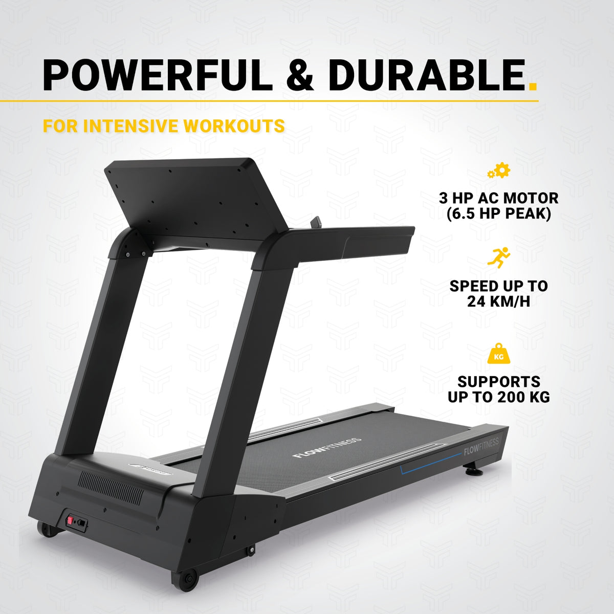 Flow Fitness Perform T3i Tapis de course