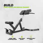 VirtuFit Hyperextension Pro - Chaise Romaine - Entraîneur de Dos - Opportunité de Seconde Main