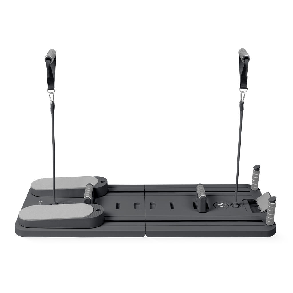 Gymstick Pilates V Reformer Board - Zwart/Black Rose