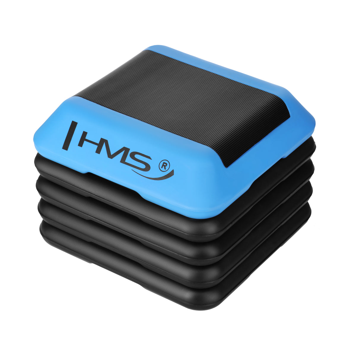 HMS Mini Step d'Aérobic - Noir/Bleu - Tweedekans
