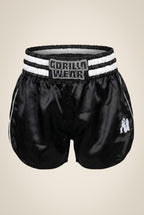 Gorilla Wear Tacoma Fighting Shorts - Noir/Blanc