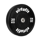VirtuFit Bumper Plate - Disque de musculation olympique en caoutchouc - 50 mm - 20 kg - Deuxième chance
