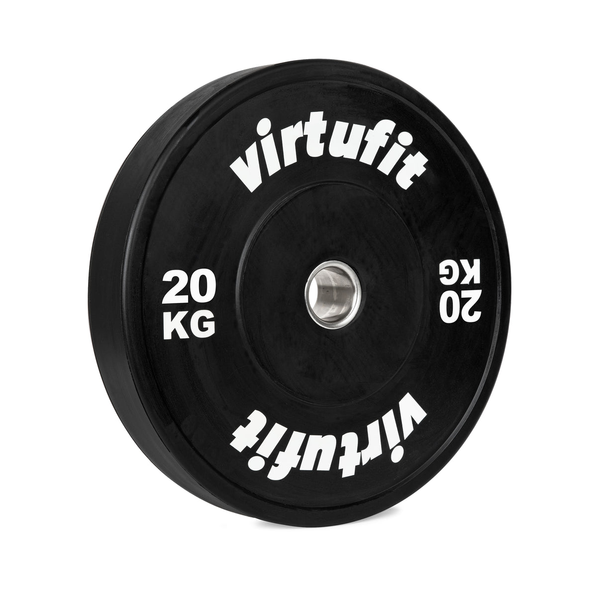 VirtuFit Bumper Plate - Disque de musculation olympique en caoutchouc - 50 mm - 20 kg - Deuxième chance