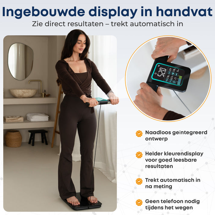 Robi S15 Smart Body Analyzer - Digitale Weegschaal