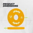 VirtuFit Olympic Fractional Plate - Disque d'haltérophilie - Plaque pare-chocs - 1.5 kg