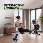 VirtuFit Rameur Elite Air Magnetic