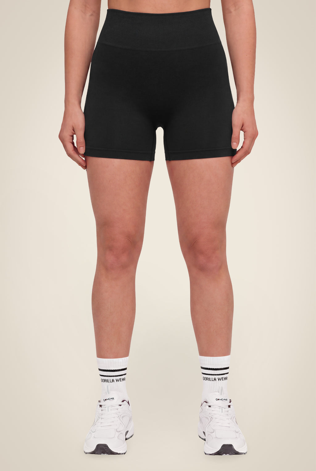Gorilla Wear Florence Seamless Contour Shorts - Zwart