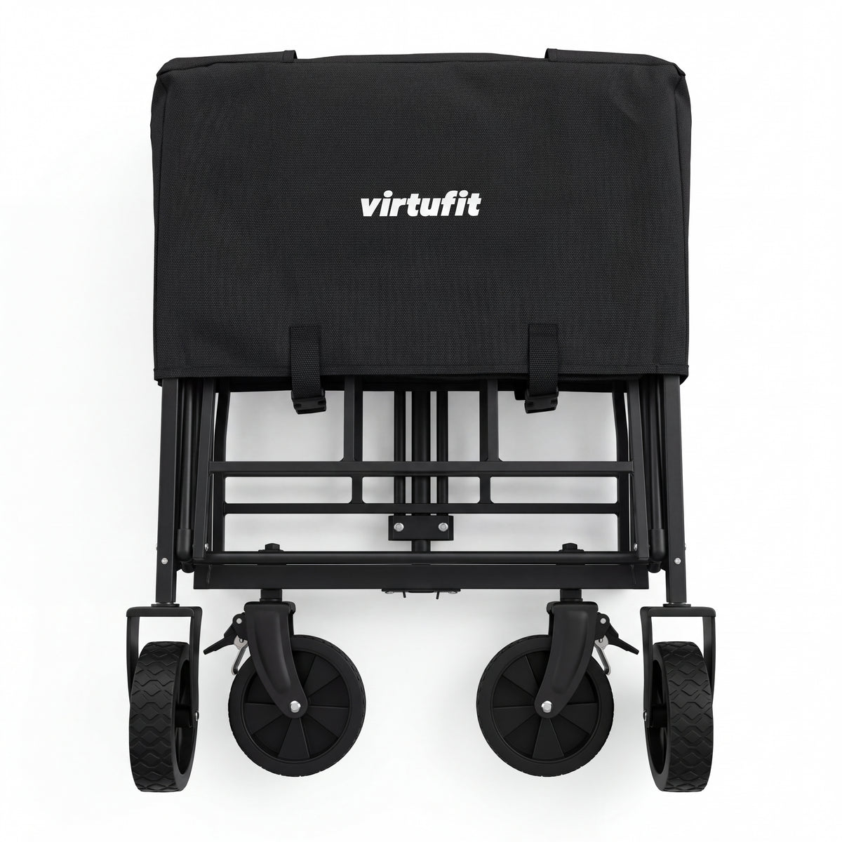 VirtuFit FW65 Chariot pliable - Capacité de charge de 100 kg - Incl. housse de protection - Noir