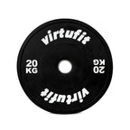 VirtuFit Bumper Plate - Disque de musculation olympique en caoutchouc - 50 mm - 20 kg - Deuxième chance